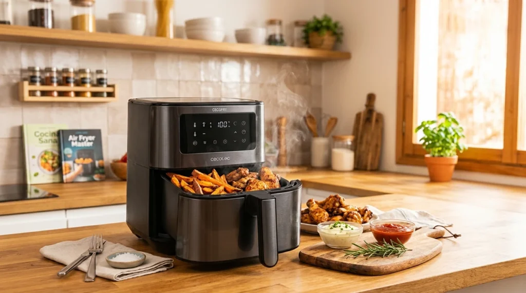 Las mejores freidoras de aire para una cocina moderna y práctica